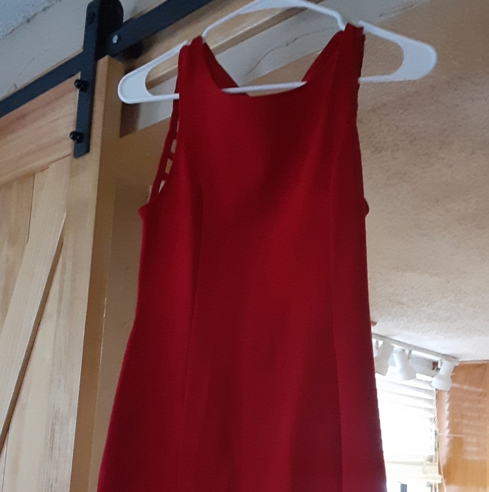 Red dress
